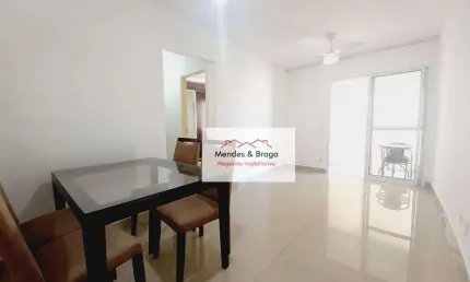 Apartamento com 2 dormitórios para alugar, 64 m² por r$ 3.171,23/mês - vila augusta - guarulhos/sp