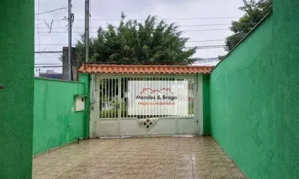 Sobrado com 3 dormitórios à venda, 168 m² por R$ 690.000,00 - Parque Continental II - Guarulhos/SP