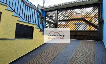 Sobrado com 3 dormitórios à venda, 192 m² por R$ 732.000,00 - Parque Continental II - Guarulhos/SP