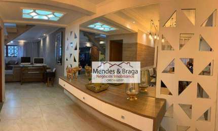 Sobrado com 3 dormitórios à venda, 180 m² por R$ 920.000,00 - Vila Augusta - Guarulhos/SP