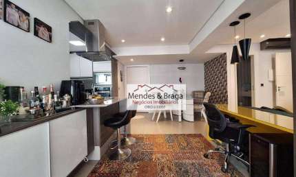 Apartamento com 1 dormitório à venda, 64 m² por R$ 580.000,00 - Vila Augusta - Guarulhos/SP