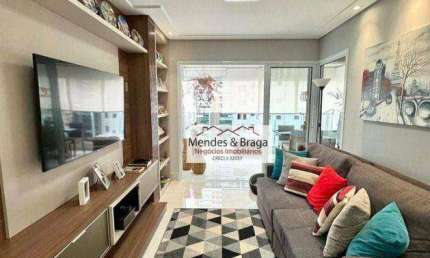 Apartamento com 3 dormitórios à venda, 105 m² por R$ 1.690.000,00 - Jardim Anália Franco - São Paulo/SP