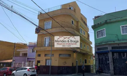 Prédio com 3 apartamentos e 4 kitnets à venda por r$ 1.070.000 - vila gustavo - são paulo/sp