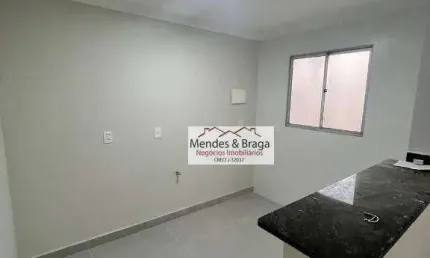 Apartamento com 2 dormitórios à venda, 45 m² por r$ 205.000,00 - água chata - guarulhos/sp
