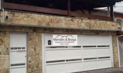Sobrado com 3 dormitórios à venda, 263 m² por R$ 800.000,00 - Vila Galvão - Guarulhos/SP