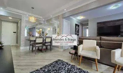 Apartamento com 3 dormitórios à venda, 75 m² por R$ 720.000,00 - Vila Augusta - Guarulhos/SP