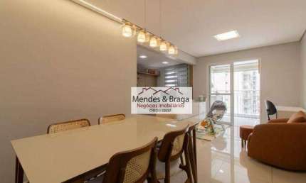 Apartamento com 3 dormitórios à venda, 75 m² por R$ 710.000,00 - Vila Augusta - Guarulhos/SP