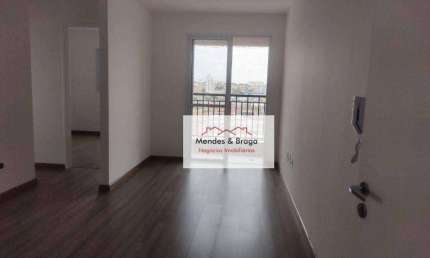 Apartamento com 2 dormitórios, 46 m² - venda por R$ 420.000,00 ou aluguel por R$ 2.561,24/mês - Vila Galvão - Guarulhos/SP