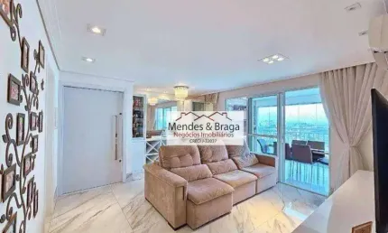 Apartamento com 3 dormitórios à venda, 110 m² por R$ 1.265.000,00 - Vila Augusta - Guarulhos/SP