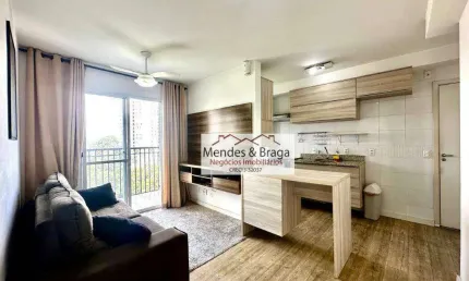 Apartamento com 2 dormitórios à venda, 54 m² por R$ 439.000,00 - Vila Augusta - Guarulhos/SP