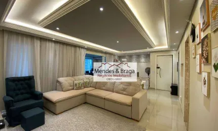 Apartamento com 3 dormitórios à venda, 110 m² por R$ 1.180.000,00 - Vila Augusta - Guarulhos/SP
