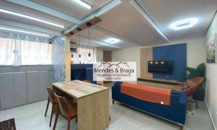 Apartamento com 3 dormitórios para alugar, 63 m² por R$ 3.630,00/mês - Parque Cecap - Guarulhos/SP