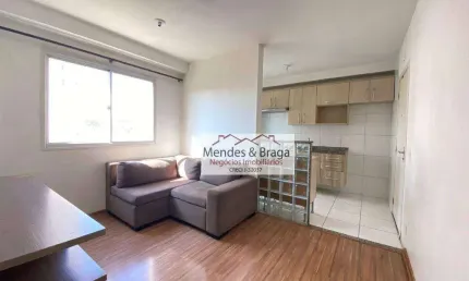 Apartamento com 2 dormitórios à venda, 43 m² por R$ 325.000,00 - Cocaia - Guarulhos/SP