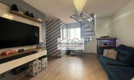 Cobertura com 3 dormitórios à venda, 120 m² por R$ 900.000,00 - Picanco - Guarulhos/SP