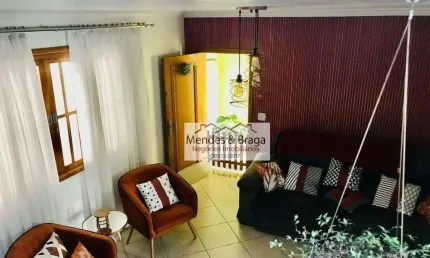 Sobrado com 3 dormitórios à venda, 179 m² por R$ 890.000,00 - Vila Rosália - Guarulhos/SP