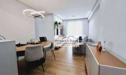 Apartamento com 2 dormitórios à venda, 57 m² por R$ 439.000,00 - Vila Paulista - Guarulhos/SP