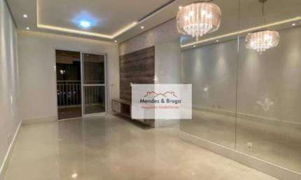 Apartamento com 3 dormitórios à venda, 75 m² por R$ 699.900,00 - Vila Augusta - Guarulhos/SP