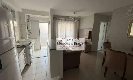 Apartamento para alugar, 58 m² por R$ 3.019,00/mês - Jardim Flor da Montanha - Guarulhos/SP