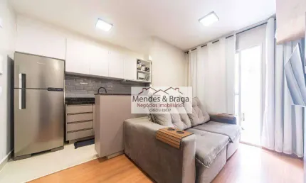 Apartamento com 2 dormitórios à venda, 38 m² por r$ 380.000,00 - canindé - são paulo/sp