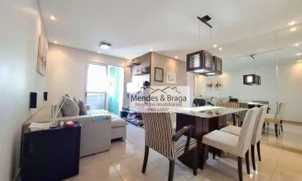 Apartamento com 2 dormitórios à venda, 67 m² por R$ 460.000,00 - Vila Augusta - Guarulhos/SP