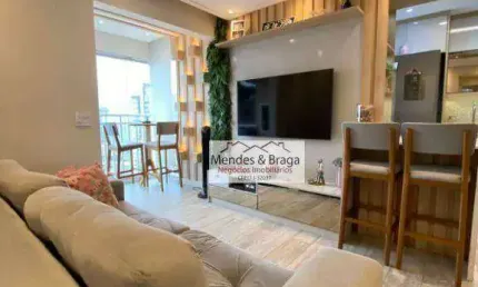 Apartamento com 2 dormitórios à venda, 64 m² por R$ 735.000,00 - Vila Augusta - Guarulhos/SP
