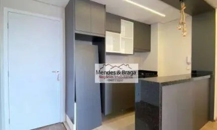 Apartamento com 2 dormitórios para alugar, 47 m² por r$ 2.838,01/mês - vila augusta - guarulhos/sp