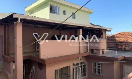 Terreno com casas à venda no bairro olímpico em são caetano do sul.