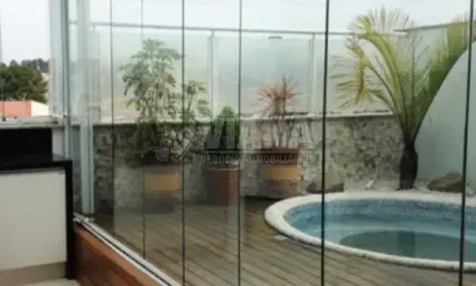 Sobrado 3 dormitórios com 3 suítes e espaço gourmet no bairro olímpico - são caetano do sul