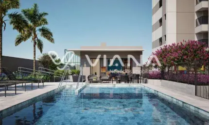 Excelente apartamento novo à venda com 2 suítes no bairro campestre em santo andré