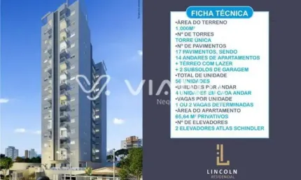 Apartamento 2 Suítes à Venda no Bairro Campestre em Santo André.