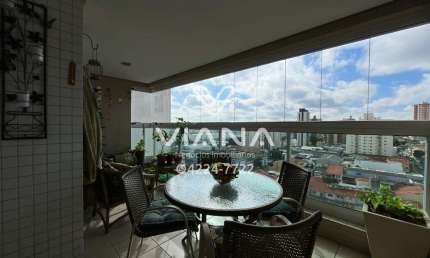 Apartamento 123m² à venda com 3 suítes e 3 vagas - Santa Paula, São Caetano do Sul