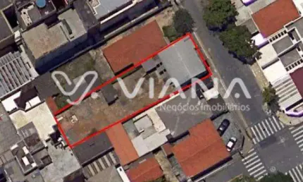 Terreno com casa antiga à venda no bairro santa maria em são caetano do sul