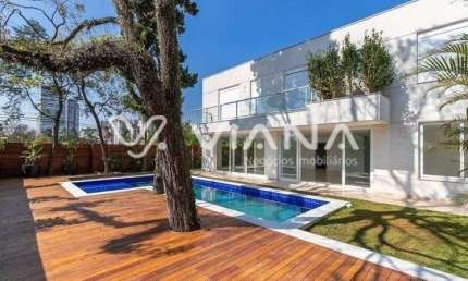 Casa de Alto Padrão de 786,97 m² de Bairro Nobre Porto Fino Brooklin em São Paulo