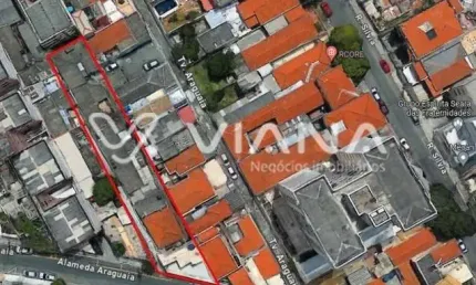 Terreno com 8 casas antigas à venda no bairro santa maria em são caetano do sul