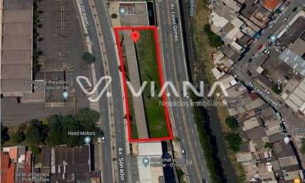Terreno 2101m² para Locação no Centro em São Bernardo do Campo