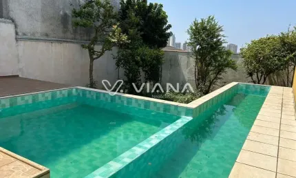 Sobrado  com piscina à venda no bairro santa maria em santo andre