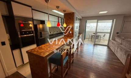 Apartamento Varanda Gourmet, Bairro Barcelona, São Caetano