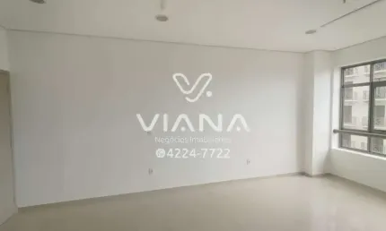 Sala comercial 34m² com ar-condicionado e garagem no bairro barcelona - são caetano do sul