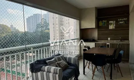 Apartamento 3 suítes com varanda gourmet no condomínio pateo catalunya - são caetano do sul