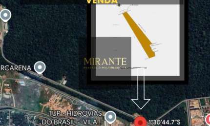Área de 2,42ha em Barcarena perto de área portuária