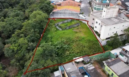 Terreno à venda na Rua João Abrantes de Carvalho, Jardim Nilza Miranda, Mauá