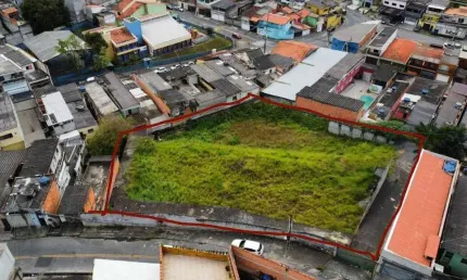 Terreno à venda no Jardim Miranda D'Aviz, Mauá 