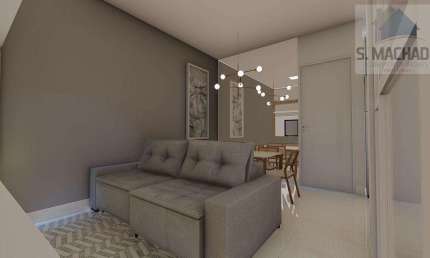 Apartamento para Venda em Santo André, Jardim das Maravilhas, 2 dormitórios, 1 banheiro, 1 vaga