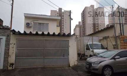 Sobrado para Venda em Santo André, Parque Oratório, 3 dormitórios, 3 banheiros, 8 vagas