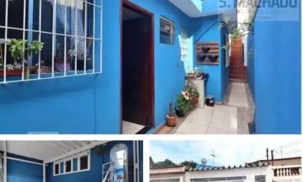 Casa para Venda em Santo André, Jardim Utinga, 2 dormitórios, 1 banheiro, 2 vagas