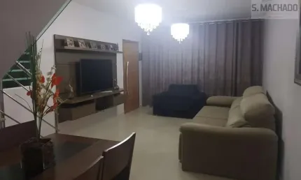 Sobrado para Venda em Santo André, Parque Marajoara, 3 dormitórios, 1 suíte, 2 banheiros, 2 vagas