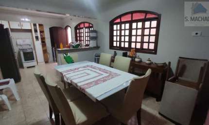 Sobrado para Venda em Mauá, jardim Sonia Maria, 3 dormitórios, 1 suíte, 2 banheiros, 2 vagas