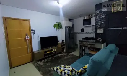 Apartamento para venda em santo andré, parque oratório, 2 dormitórios, 1 suíte, 1 banheiro, 2 vagas