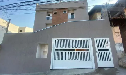 Apartamento para venda em santo andré, jardim ana maria, 2 dormitórios, 1 suíte, 1 banheiro, 1 vaga