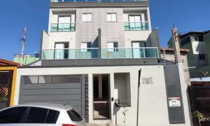 Apartamento para venda em santo andré, jardim santo alberto, 2 dormitórios, 1 suíte, 1 banheiro, 1 vaga